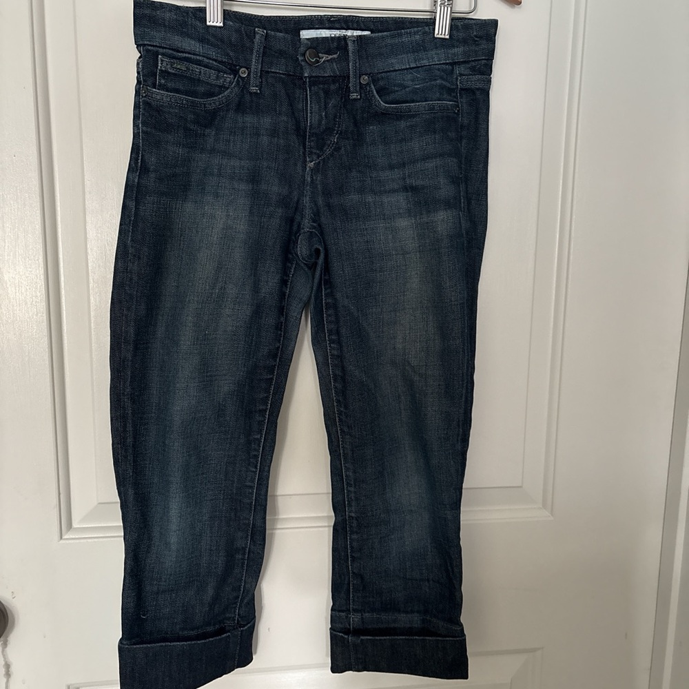 Joe's Jeans Dark Wash Cropped Denim, 26